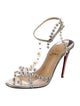 Christian Louboutin PVC T-Strap Sandals
