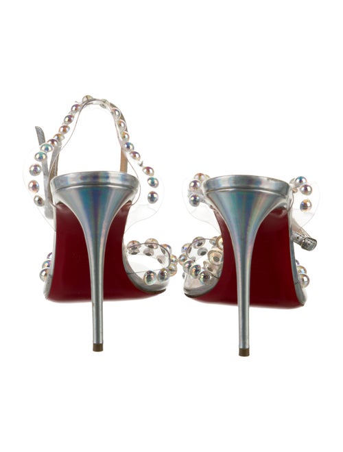 Christian Louboutin PVC T-Strap Sandals