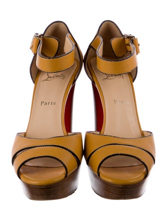 Christian Louboutin Leather Sandals