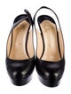 Christian Louboutin Bianca Leather Slingback Pumps
