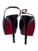 Christian Louboutin Bianca Leather Slingback Pumps