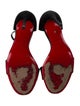 Christian Louboutin Patent Leather T-Strap Sandals