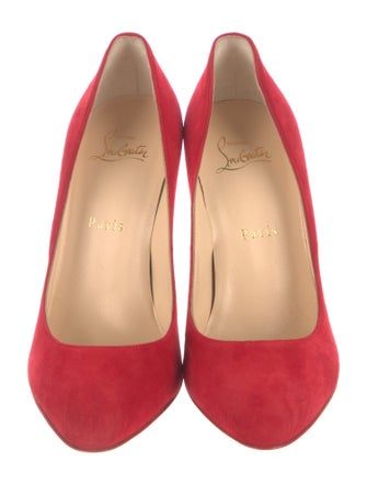 Christian Louboutin Suede Pumps