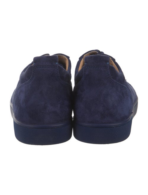 Christian Louboutin Suede Studded Accents Sneakers