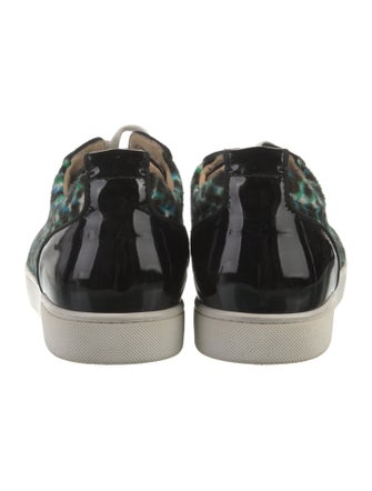 Christian Louboutin Ponyhair Animal Print Sneakers