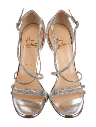 Christian Louboutin Glitter Sandals
