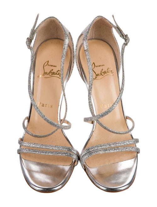 Christian Louboutin Glitter Sandals