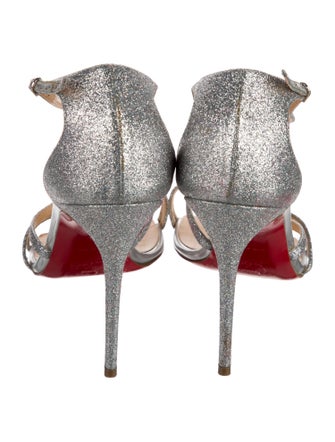 Christian Louboutin Glitter Sandals