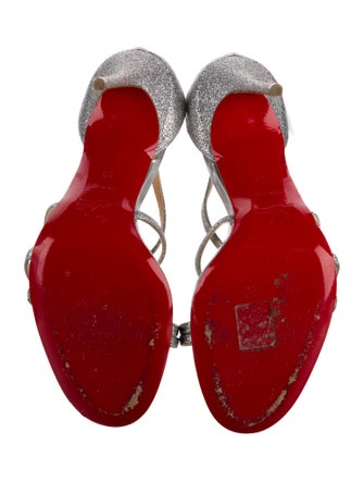 Christian Louboutin Glitter Sandals
