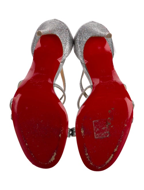 Christian Louboutin Glitter Sandals
