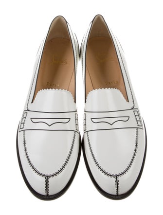Christian Louboutin Leather Loafers