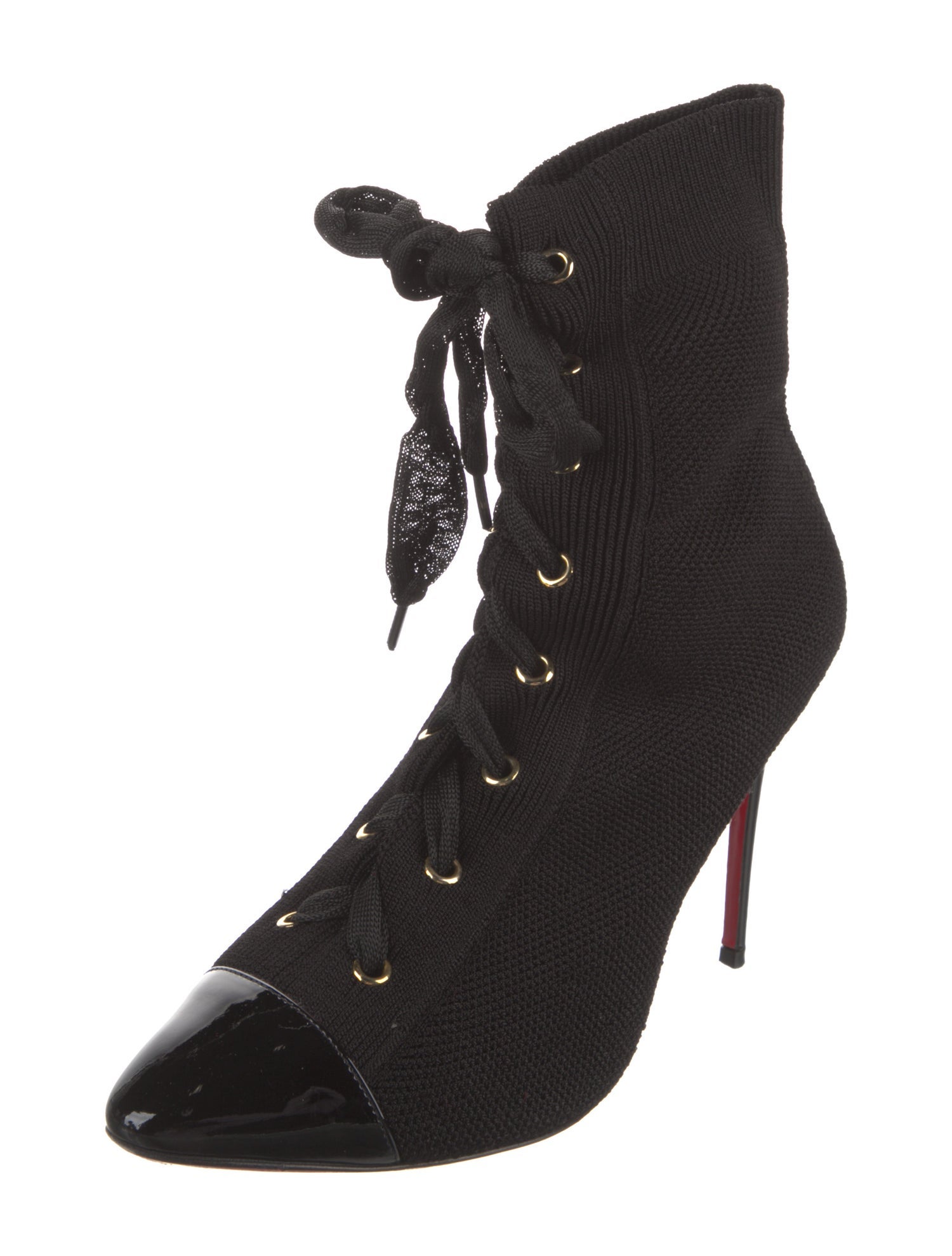 Christian Louboutin Lace-Up Boots