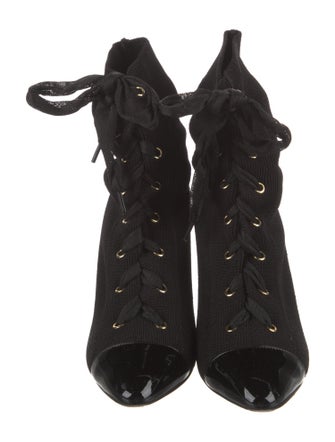 Christian Louboutin Lace-Up Boots