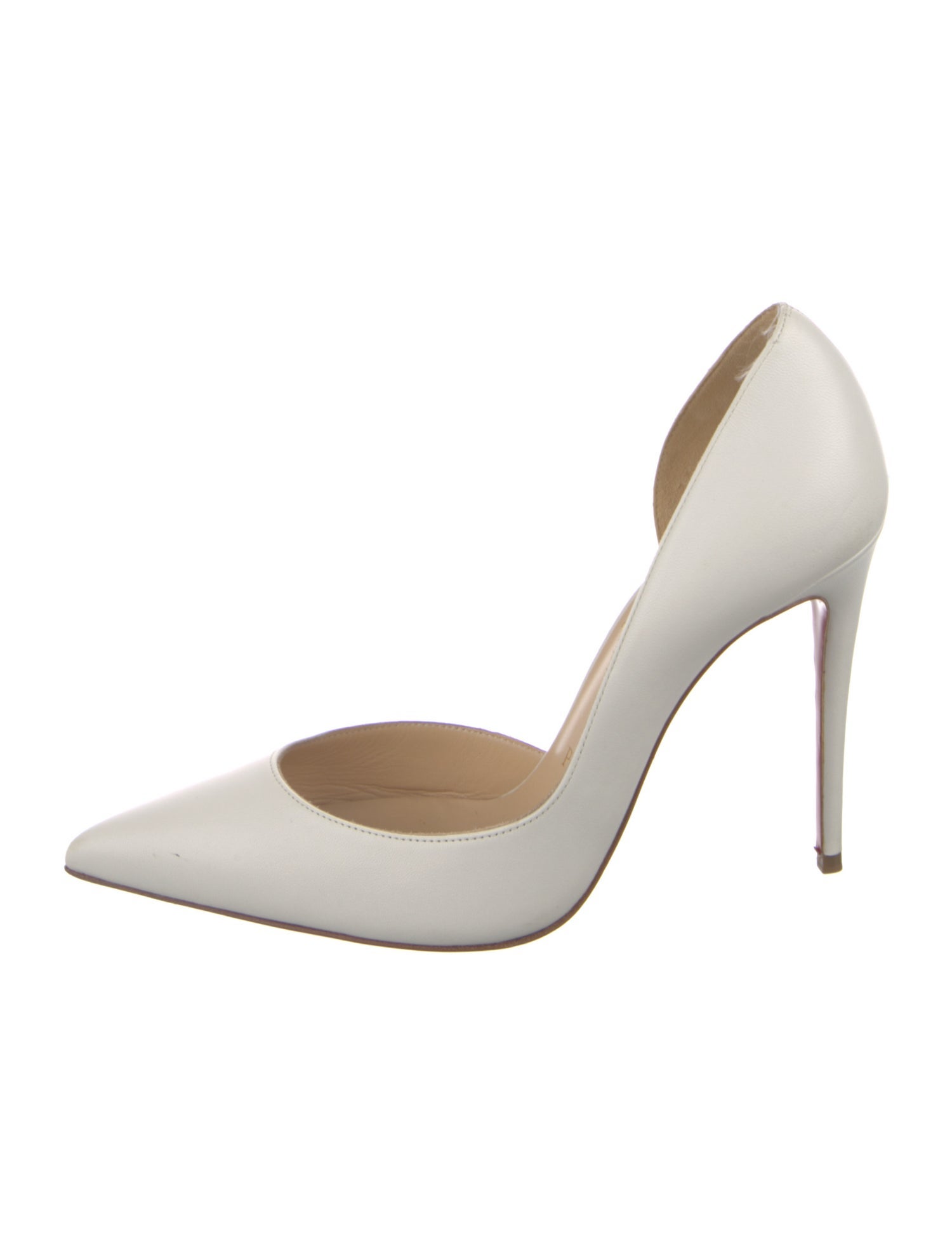 Christian Louboutin Leather D'Orsay Pumps