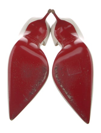 Christian Louboutin Leather D'Orsay Pumps