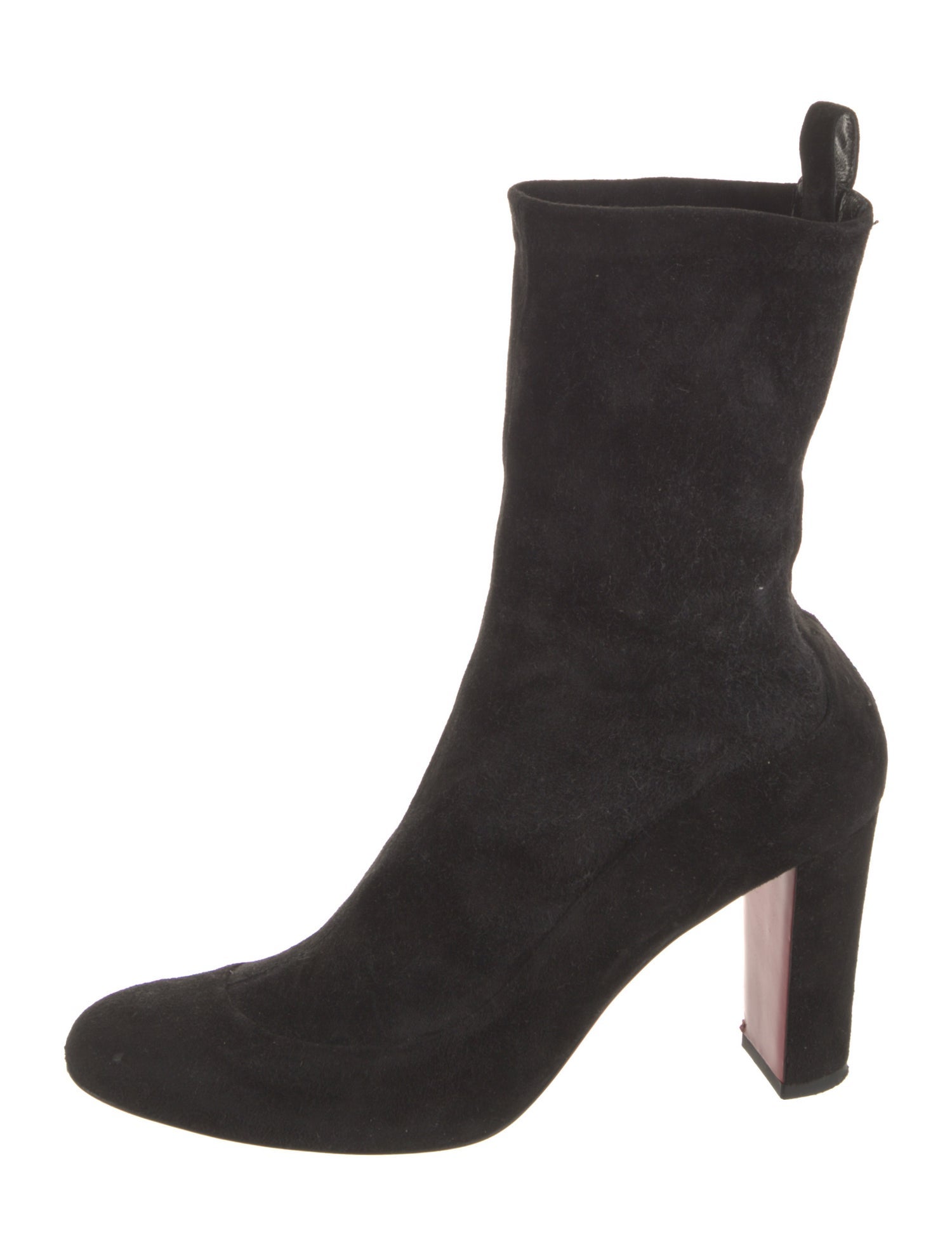 Christian Louboutin Suede Sock Boots