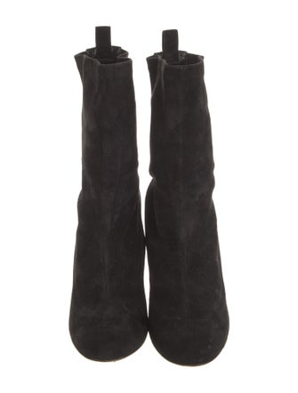 Christian Louboutin Suede Sock Boots