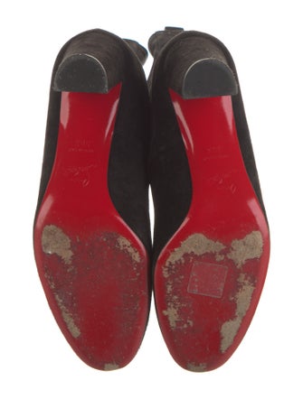 Christian Louboutin Suede Sock Boots