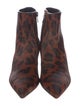 Christian Louboutin Ponyhair Animal Print Boots