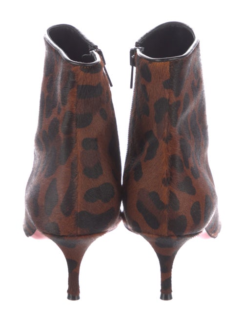 Christian Louboutin Ponyhair Animal Print Boots