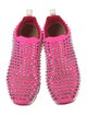 Christian Louboutin Spike Accents Neoprene Chunky Sneakers