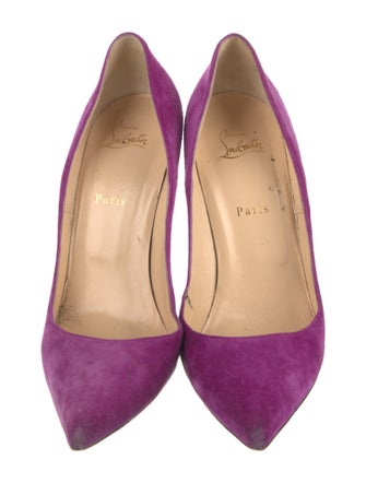 Christian Louboutin Suede Pumps