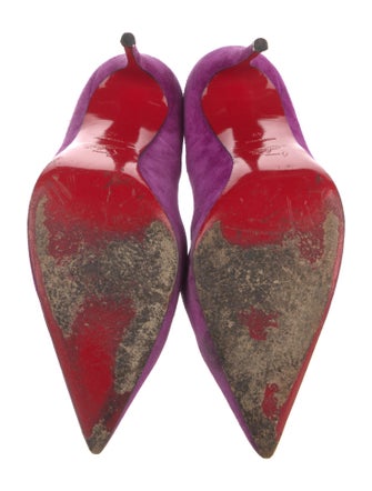 Christian Louboutin Suede Pumps