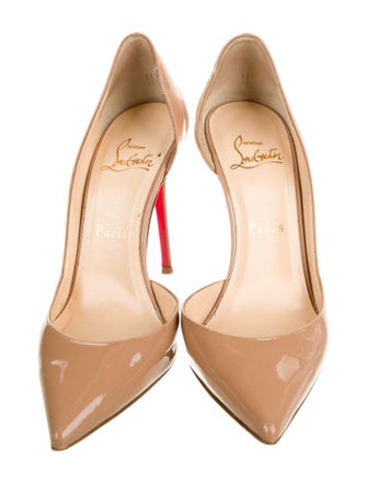 Christian Louboutin Patent Leather D'Orsay Pumps