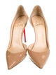 Christian Louboutin Patent Leather D'Orsay Pumps