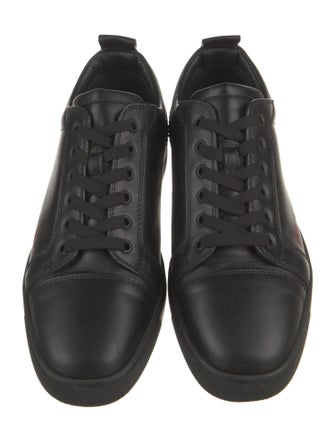 Christian Louboutin Leather Printed Sneakers