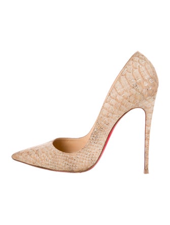 Christian Louboutin Animal Print Pumps