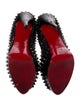 Christian Louboutin Spike Accents Leather Pumps
