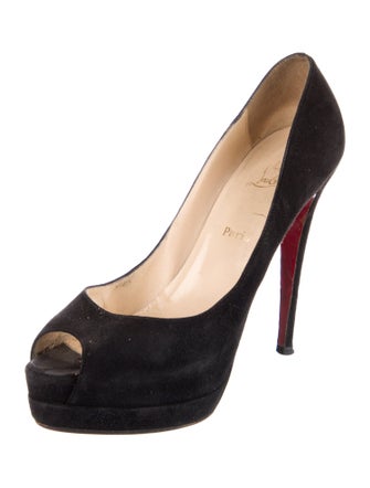 Christian Louboutin Suede Pumps