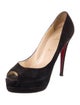 Christian Louboutin Suede Pumps
