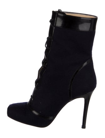 Christian Louboutin Lace-Up Boots