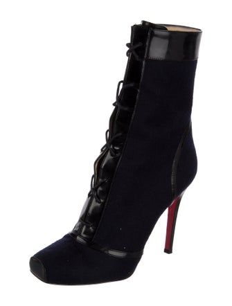 Christian Louboutin Lace-Up Boots