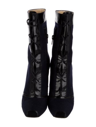 Christian Louboutin Lace-Up Boots