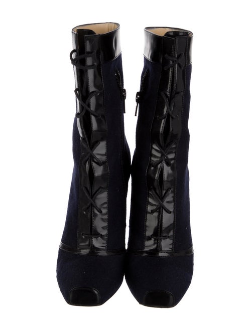 Christian Louboutin Lace-Up Boots