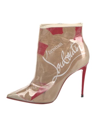 Christian Louboutin PVC Printed Boots