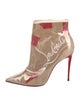 Christian Louboutin PVC Printed Boots