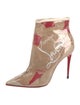 Christian Louboutin PVC Printed Boots
