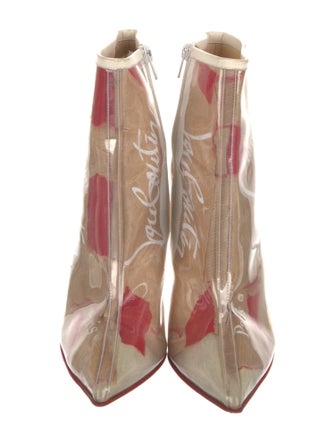 Christian Louboutin PVC Printed Boots