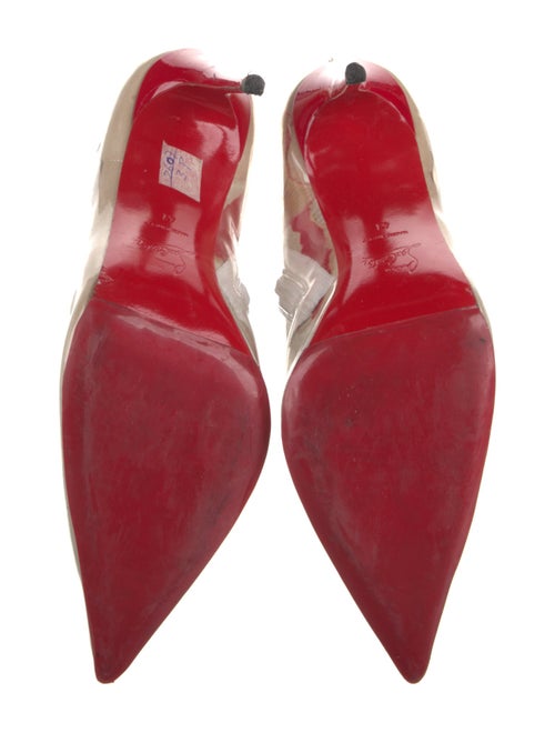 Christian Louboutin PVC Printed Boots