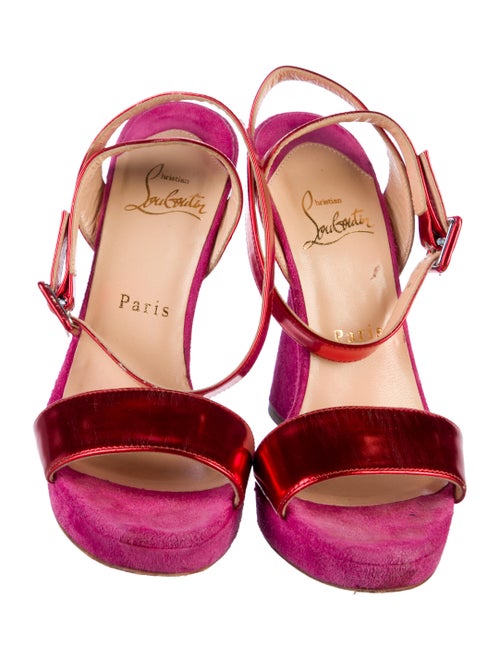 Christian Louboutin Leather Sandals