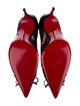 Christian Louboutin Lace Bow Accents Pumps