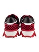 Christian Louboutin Spike Accents Suede Sneakers