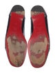 Christian Louboutin Patent Leather Studded Accents Ballet Flats