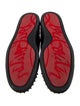 Christian Louboutin Spike Accents Leather Sneakers