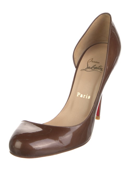 Christian Louboutin Patent Leather D'Orsay Pumps