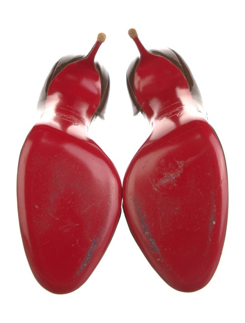 Christian Louboutin Patent Leather D'Orsay Pumps